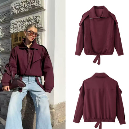 Veste Minimaliste – Coupe Ample & Style Intemporel