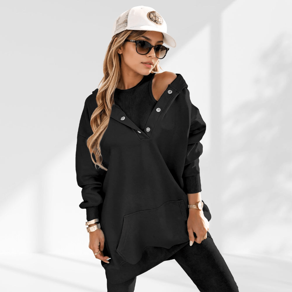 Ensemble 3 Pièces Élégance – Confort & Style Complet