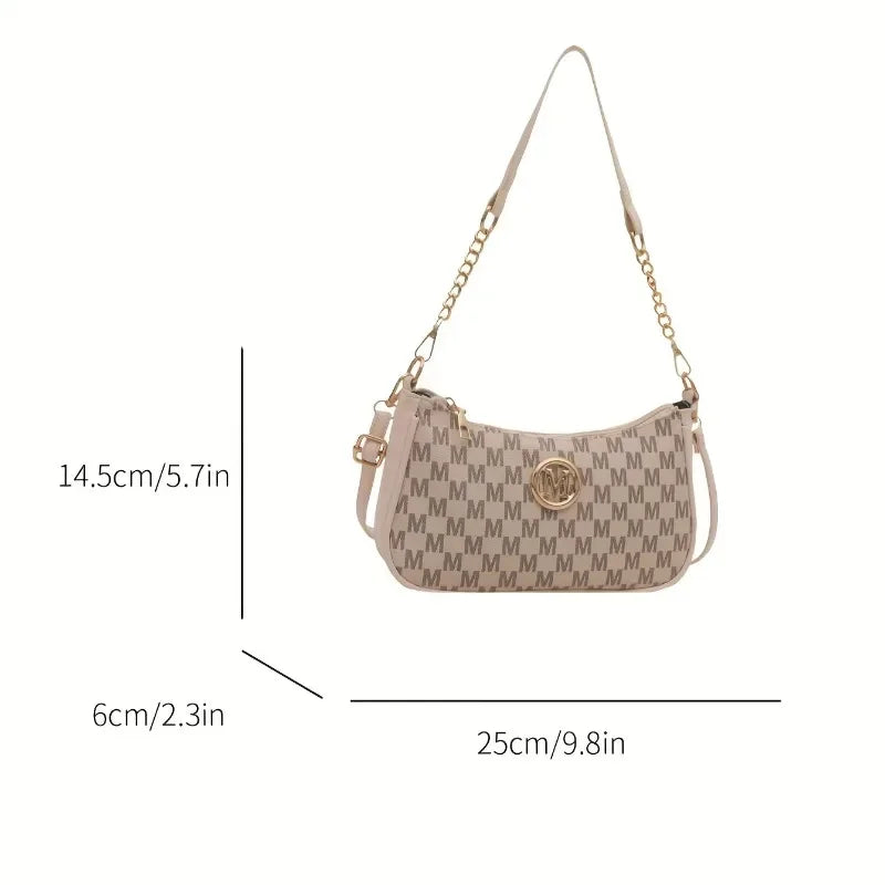 Sac Bandoulière Femme Style Vintage en Cuir PU – Bretelle Réglable & Poches Multiples