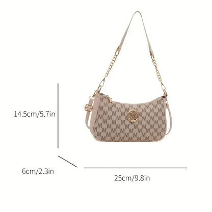 Sac Bandoulière Femme Style Vintage en Cuir PU – Bretelle Réglable & Poches Multiples
